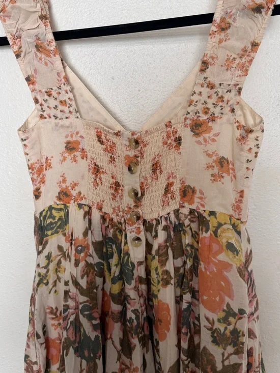 Free People Love You Floral Midi Dress XS - Picture 8 of 15